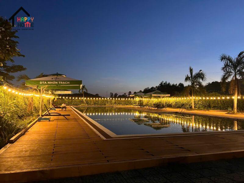Tiện ích hồ bơi nội khu Happy Home Nhơn Trạch